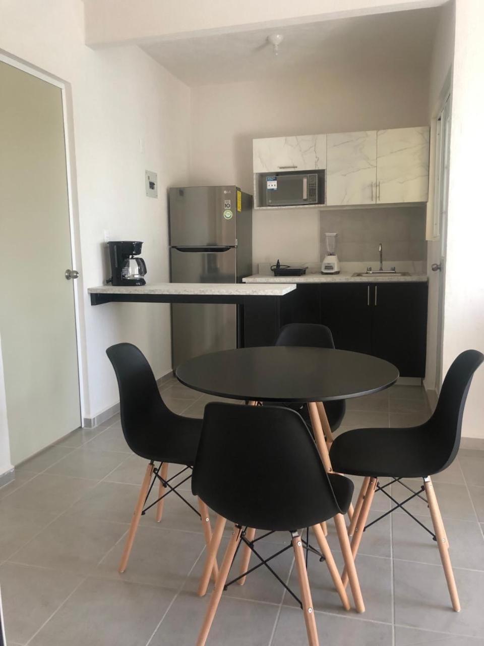 Apartamento Familiar Con Alberca En Playa Del Carmen Bagian luar foto