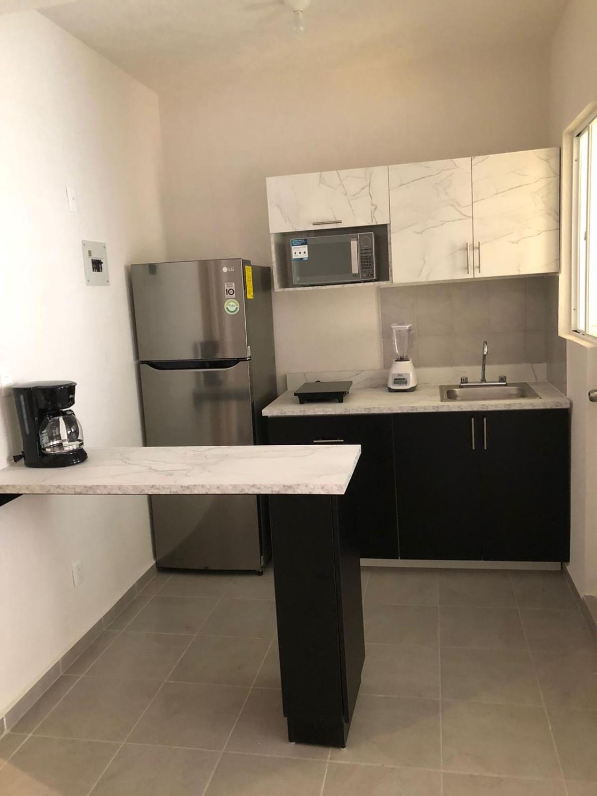 Apartamento Familiar Con Alberca En Playa Del Carmen Bagian luar foto